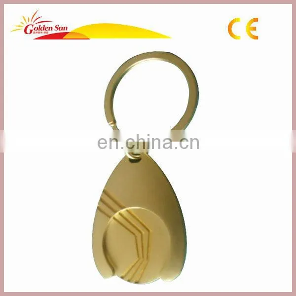Hot Selling Plain Leather Keychain