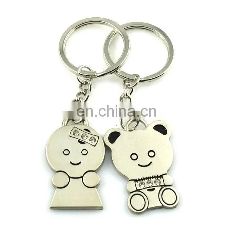 Cheap Custom Keychain Souvenir Key Holder Custom LED Light 3D LED Keychain