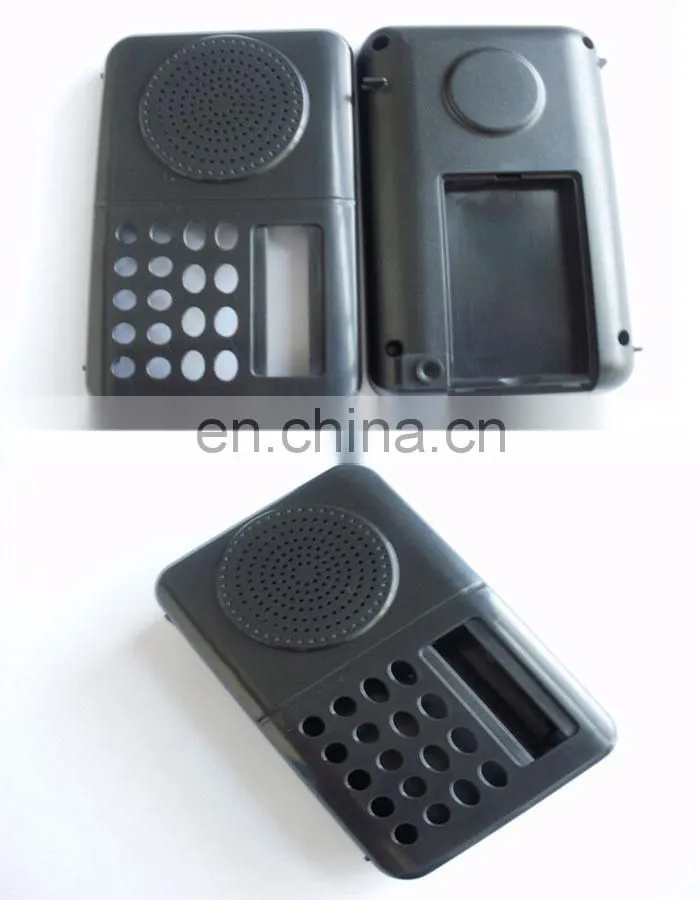 OEM Service!Factory price custom made Plastic radio mould shell and radio housing