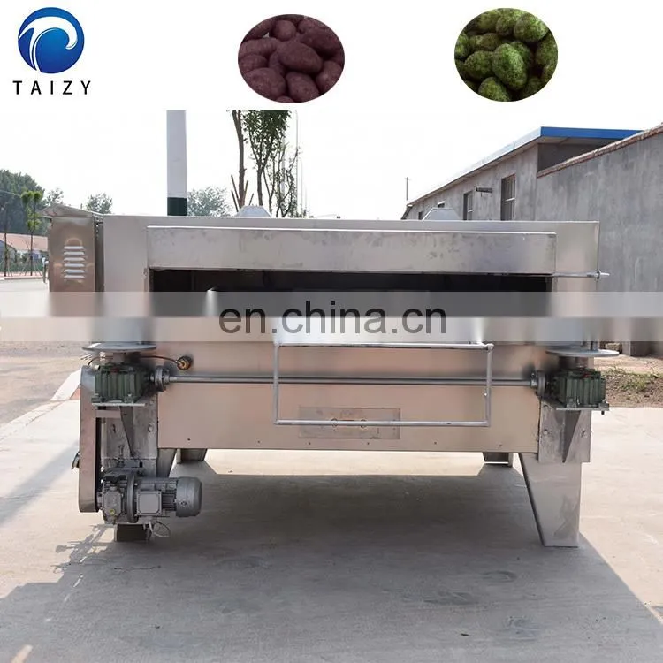 chinese nut roasting oven automatic sunflower seeds nuts coated peanut roasting machine