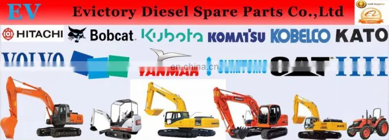 For Mitsubishi excavator engine K4F piston include piston pin and clip