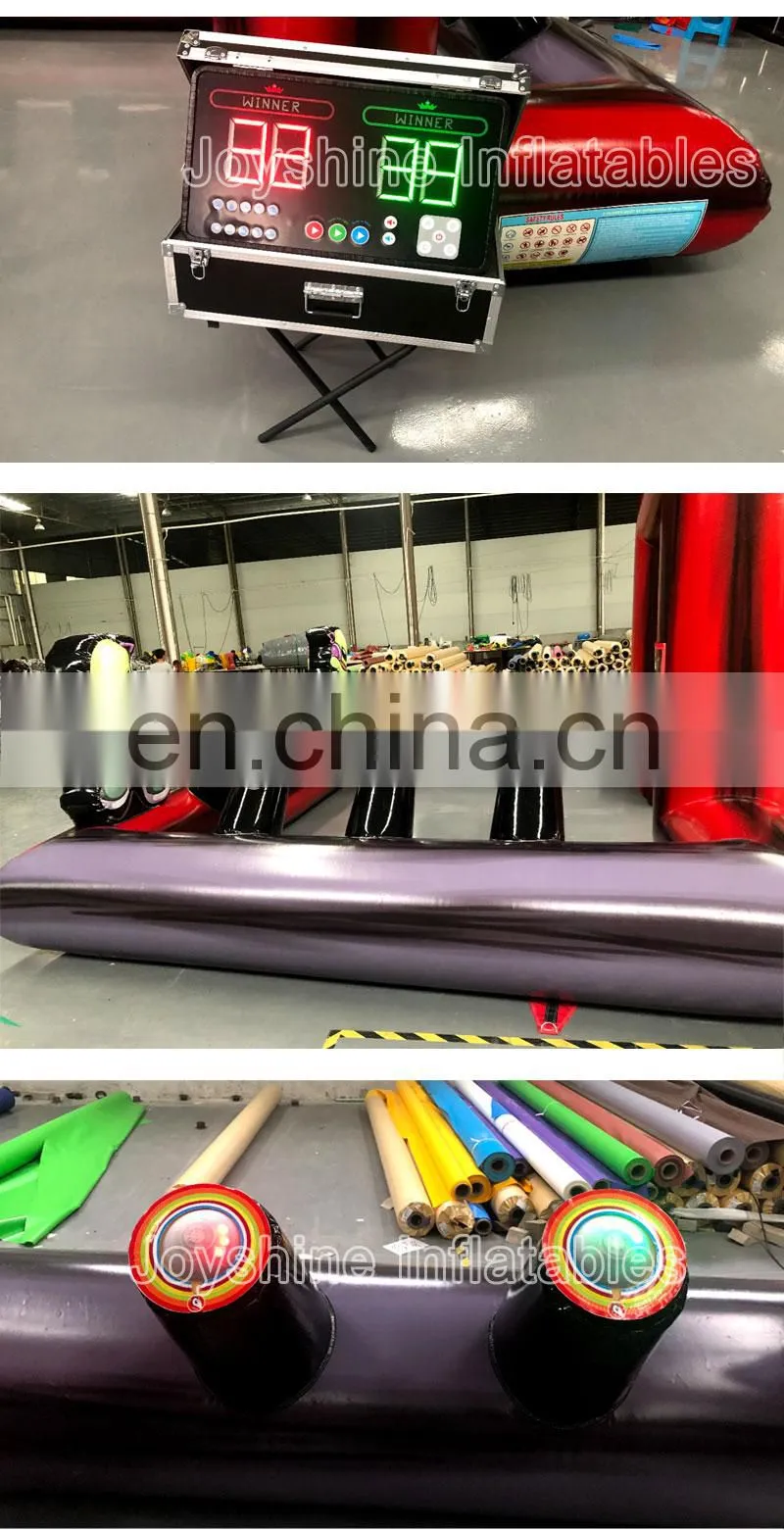 Wholesale Interactive Challenge IPS Lighting Zone Inflatable Boarding Battle Light Game, Interactive Challenge Inflatable