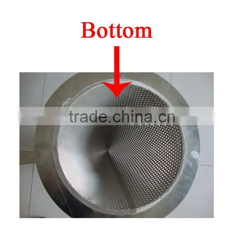 stainless steel cone filter mesh strainer