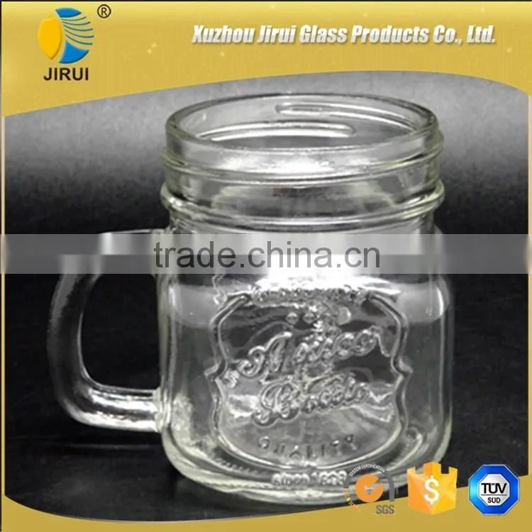 200ml Small Glass Mason Jar With Metal Lid