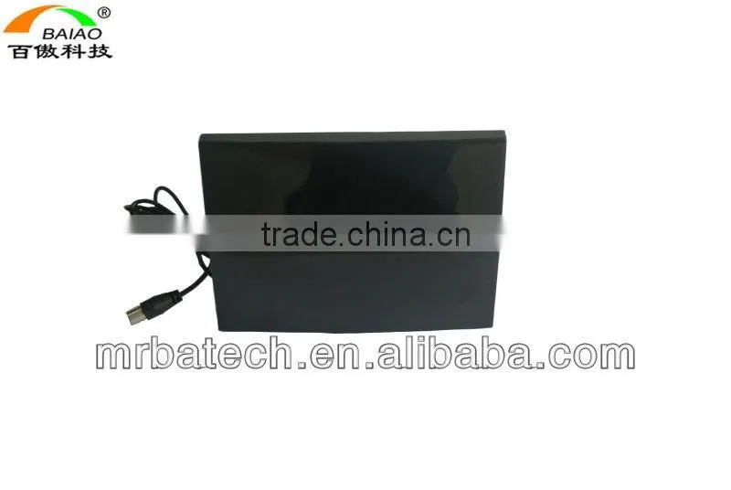Amplified Indoor HDTV Antenna for UHF/VHF, Handsome Thin Flat Design Fits Your Home Decor