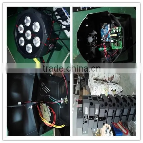 2016 new Small led stage disco mini par 7x10w rgbw 4in1 led par light