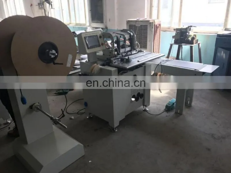 UT520 Automatic Twin spiral-o loop wire binding machine nylon coated binder equipment