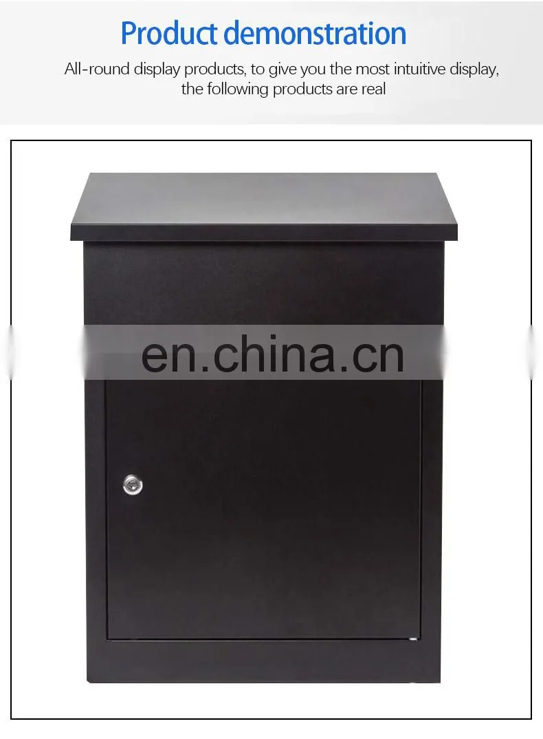 outdoor garden apartment building steel vintage parcel paper post box mailbox mailing box