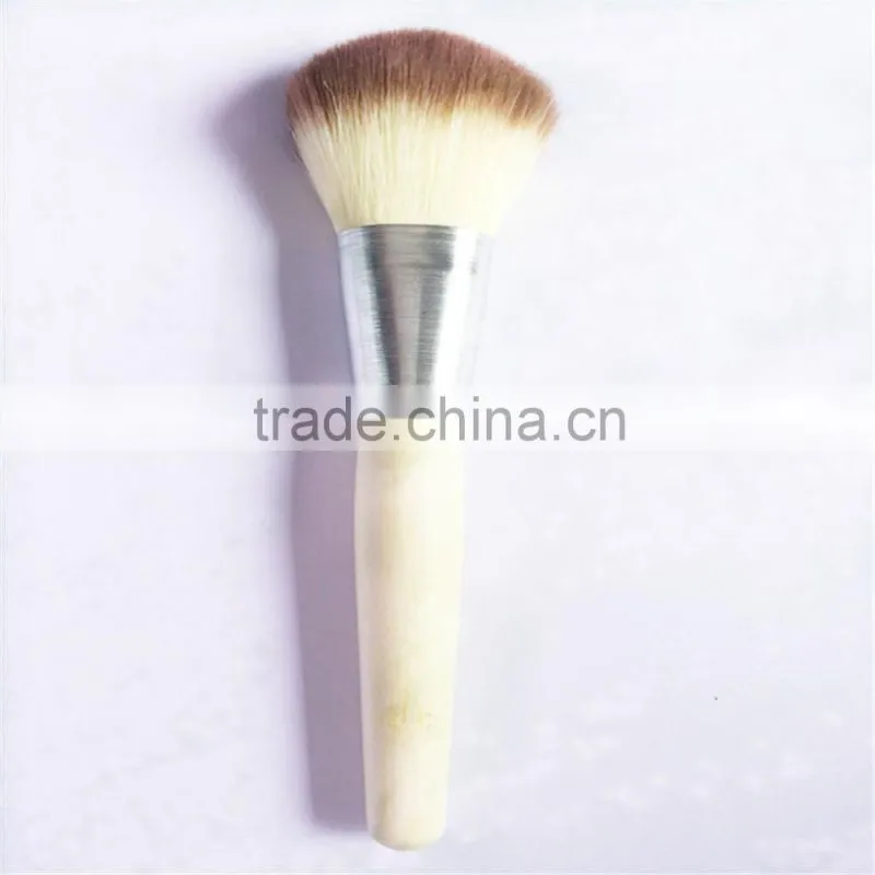 5pcs canvas bag bamboo handle Cosmetic Makeup Brush Set for girls
