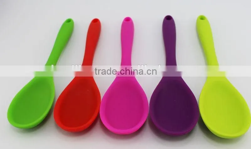 Original Wholesale silicone soup serving spoon