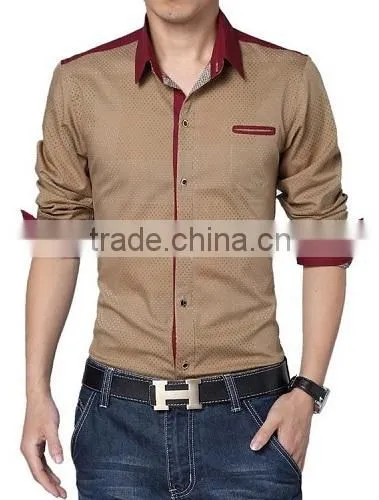 Fashionable mens flannel shirts check cotton flannel shirt