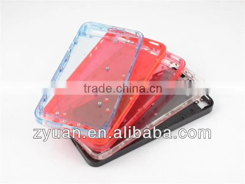 For iphone5S 5 battery back cover housing & Mid Frame