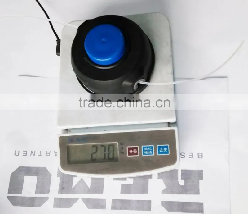 nylon head for brush cutter manual feed line trimmer head china brush cutter spare parts