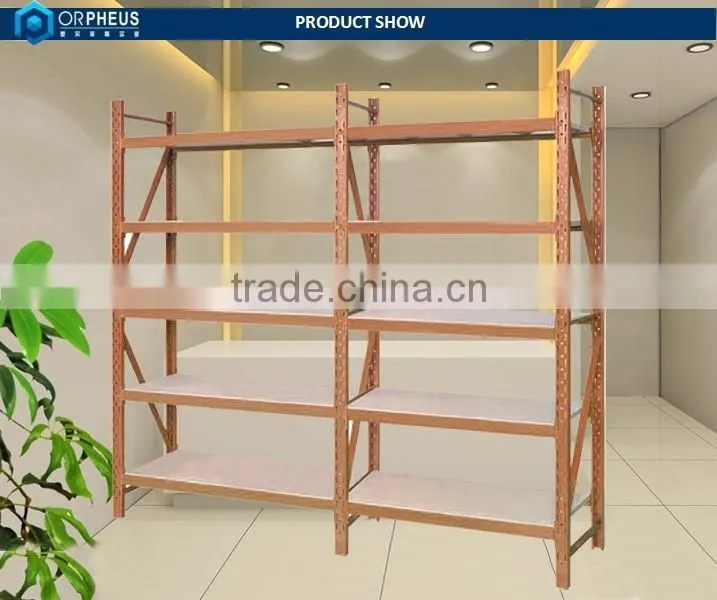 Service equipment custom steel 4 tier used supermarket shelf