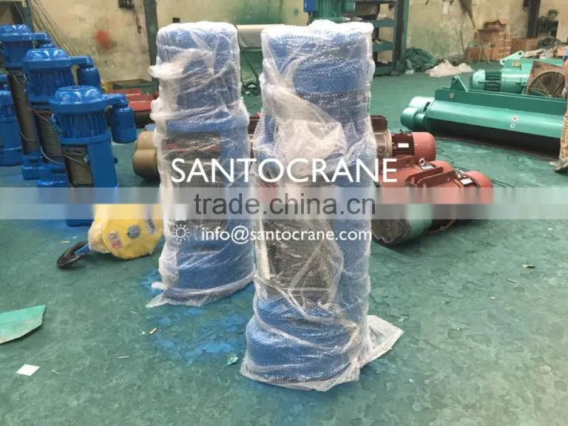 Light Duty Design 0.25T Mini Electric Wire Rope Hoist