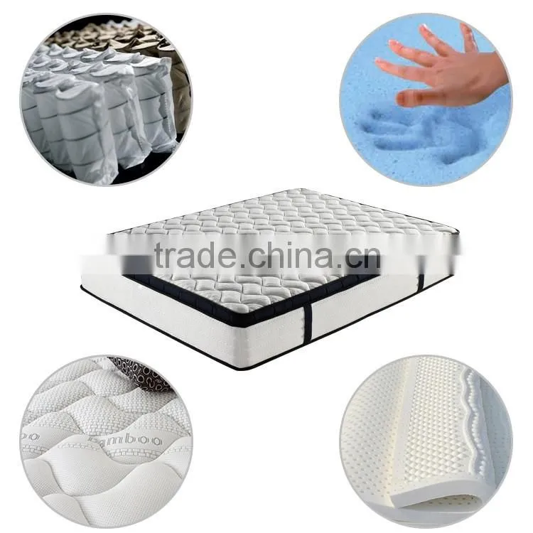 bamboo vacuum compression spring mattress