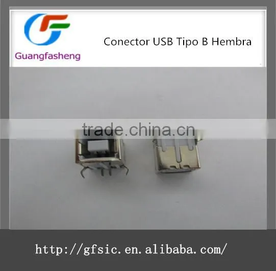 Alibaba Newly USB Tipo B Hembra Connector