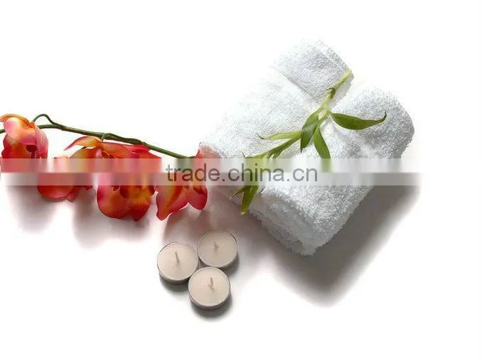 Compressed White Terry Cotton Facecloth, Promotion Towels
