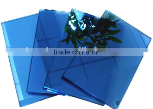 Manufacture reflective glass sheet