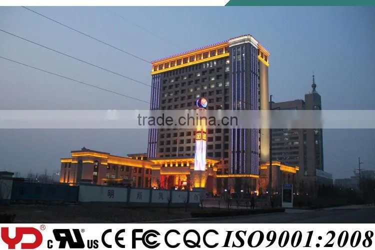 YD IP68 FC CE CQC UL outdoor building countor lighting led light
