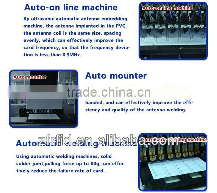 NON-STANDARD small invitation pvc card nice design with ring