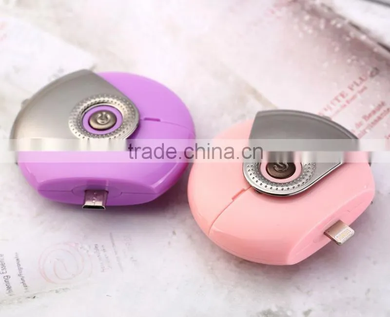 Mini phone Humidifier Aromatherapy essential oil diffuser and Mist Maker Fogger Beauty replenishment ,for Andrews and IOS
