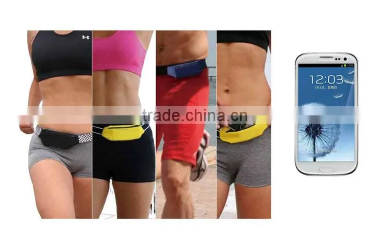 Waist Bag With Mobile Phone ,Neoprenen Bag for phones