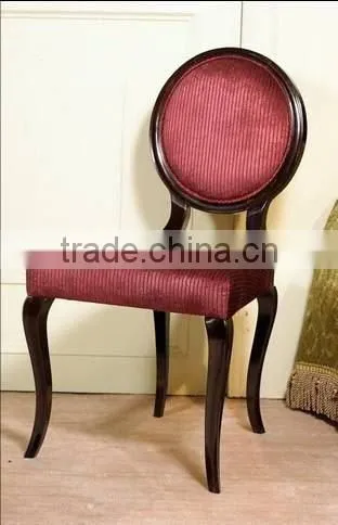 Luxury European style royal solid wood chair alibaba china for living room furniture set