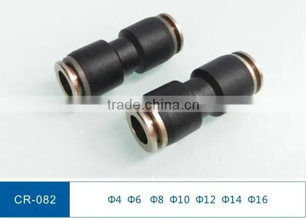 quick connect pipe fittings pneumatic push in fitting