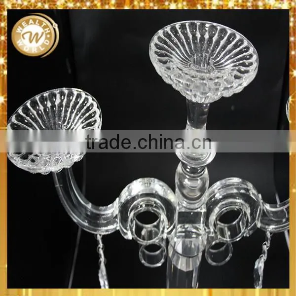 Durable hot-sale crystal k9 candle holder