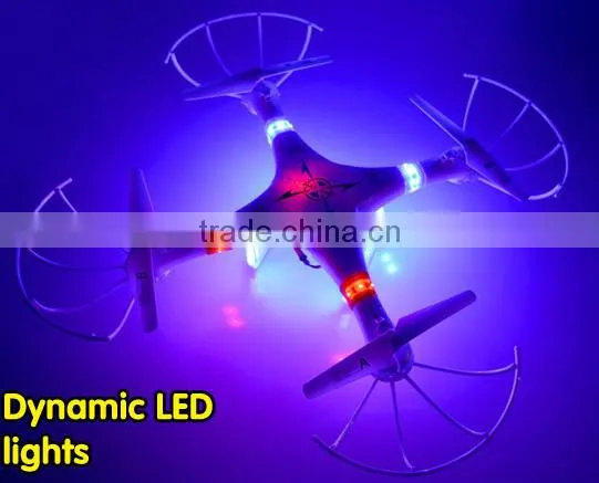 63cm Big hd camera quadrocopter,4ch 6 axis gyro flying camera drone with compass function