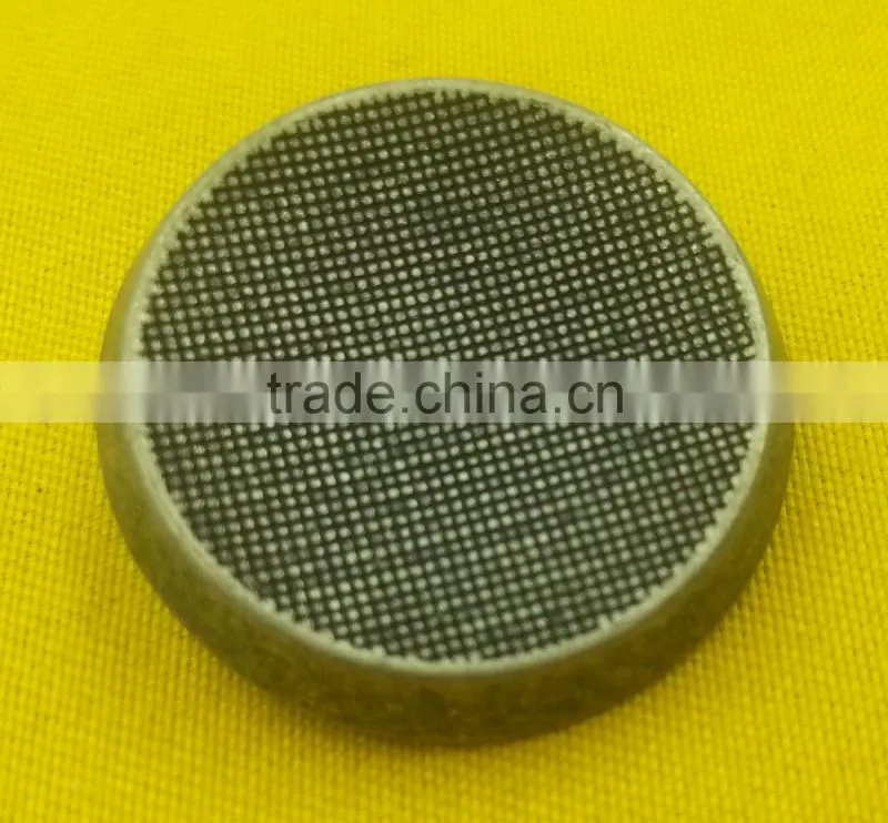 25mm Metal Shank Button in Anti-Silver Color --- MJ1168