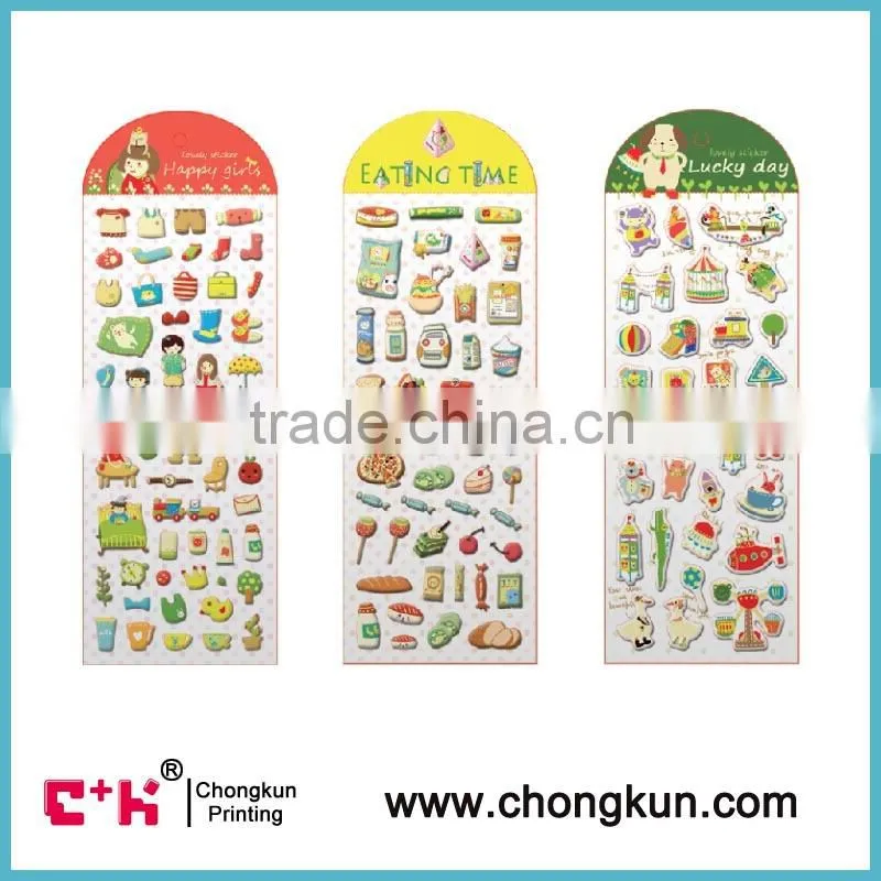 new design bubble stickers