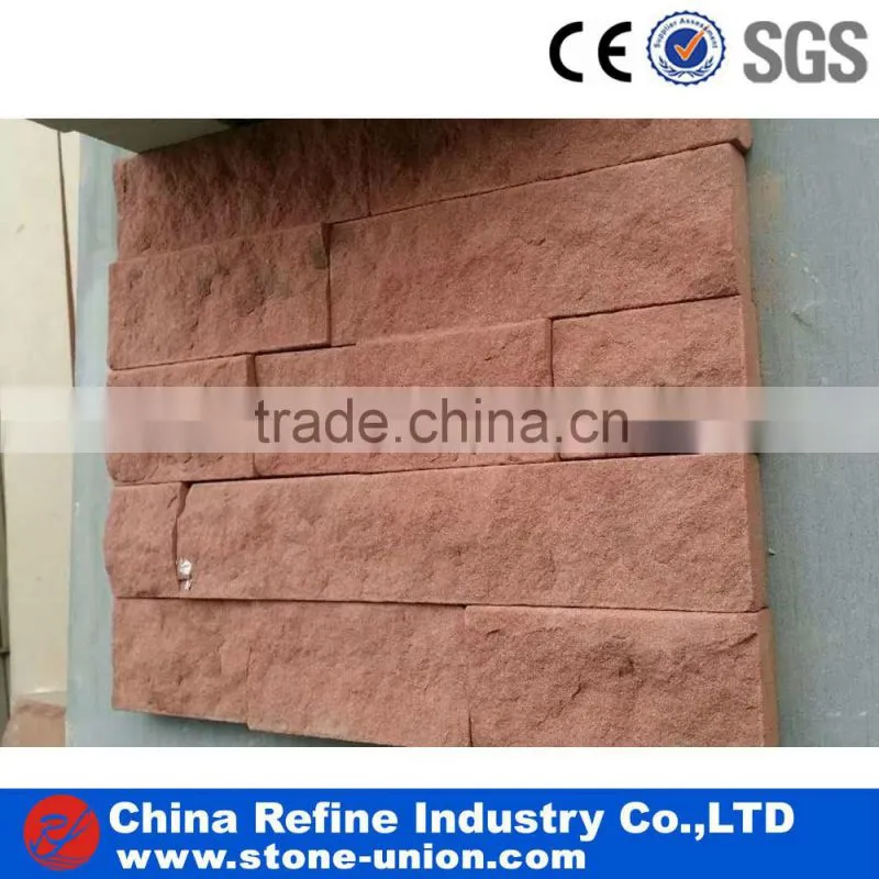 pink sandstone split