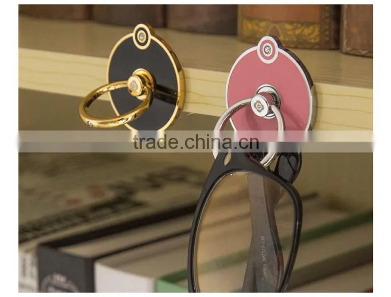 TOTU Metal Mobile Phone Ring Holder II Stand For Under 8 inch Mobile Phone with Shiny Diamond Ring MT-4969
