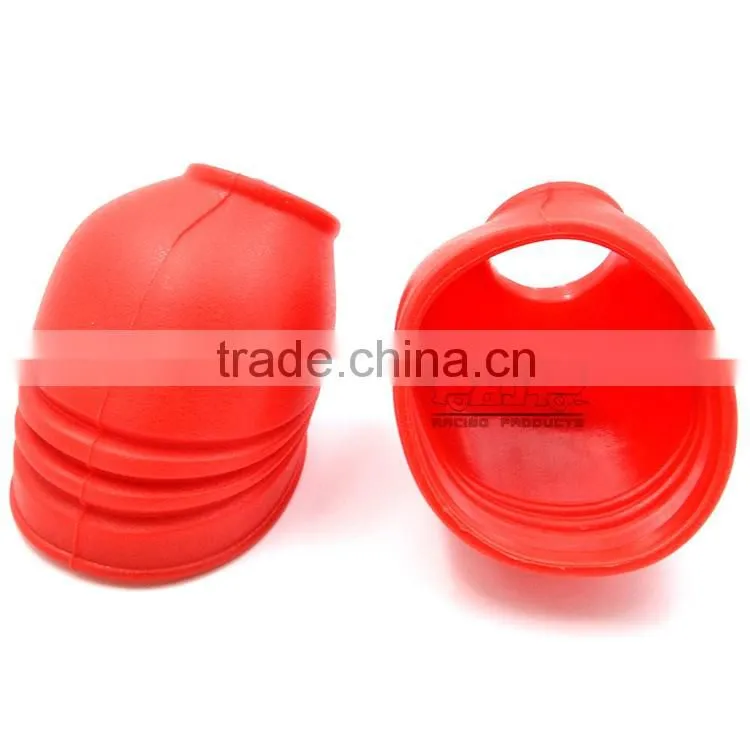 BJ-FPC-001-RD motorcycle foot pegs High Performance Foot Peg Cover PVC For Dirt bike Off Road bike