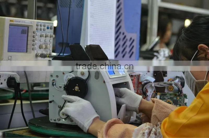 Double Power CIS Multi-Currency value mix currency counter machine