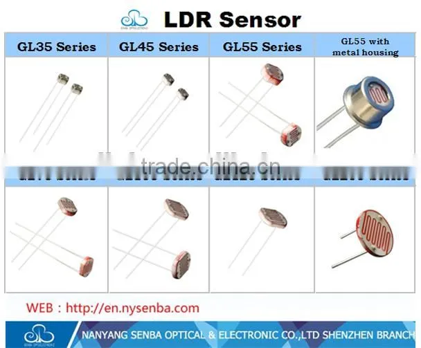 7MM Photocell (GL7528) LDR Photocell Resistor