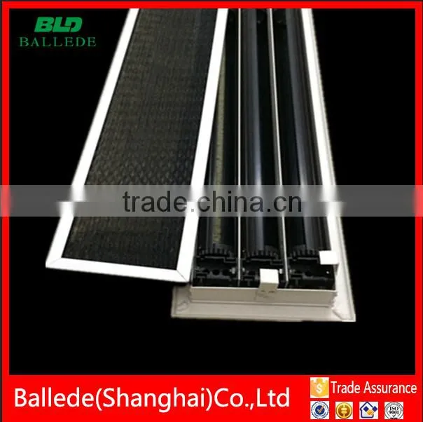 aluminum linear air slot diffuser HVAC system