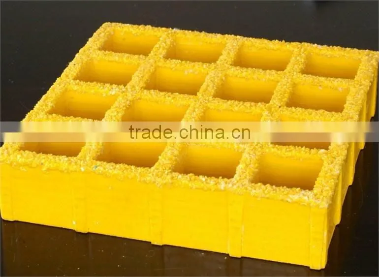 Gritted Surface Industrial Floor Grating With Heavy Loading