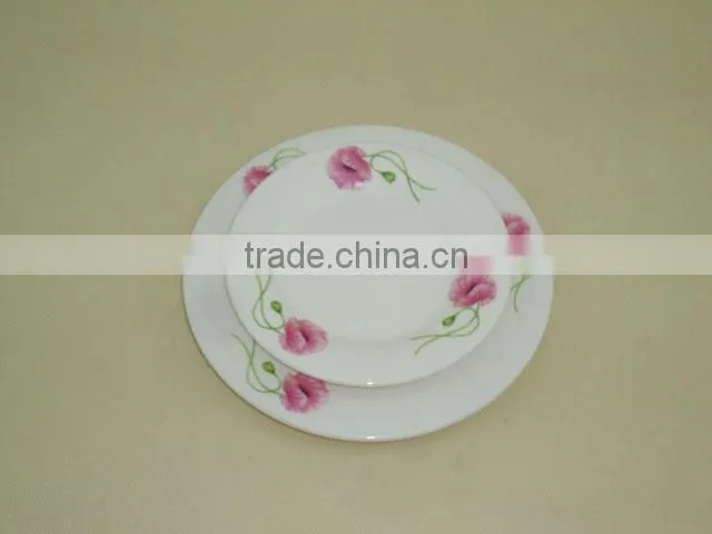 New dinner set plates,catering plates ,stripe ceramic dinner plates