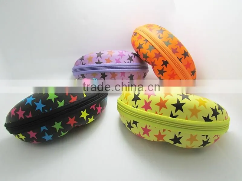 EVA designer spectacle case sunglass storage case with star pattern