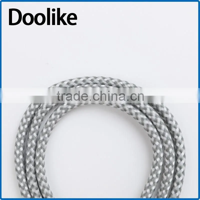 Doolike magnetic 3m micro USB braided 10ft cable Samsung S4 S6 Note4 transfer data line