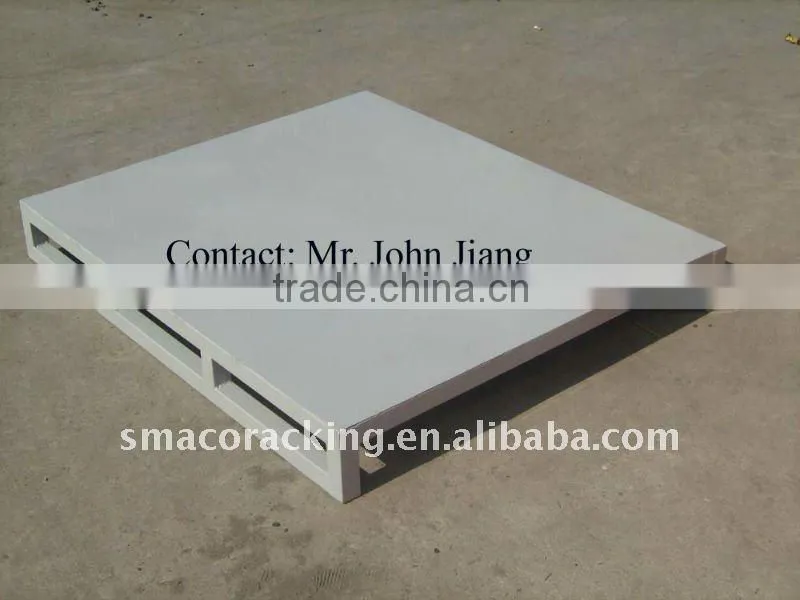Warehouse steel pallet