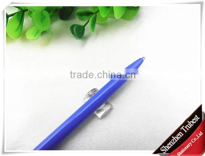Silver metal ballpoint pen , slim silver pen