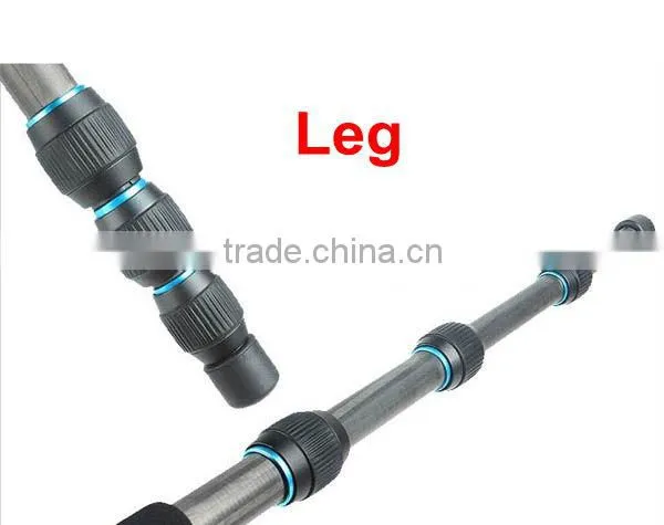 Professional Carbon Fibre Tripod Ball Head Monopod For Digital Camera DSLR