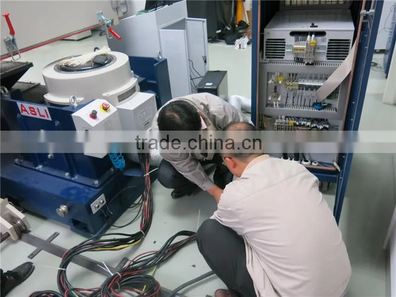 High frequency triaxial electrodynamic vibrator