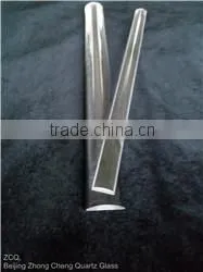 Quartz glass optical cylindrical lens