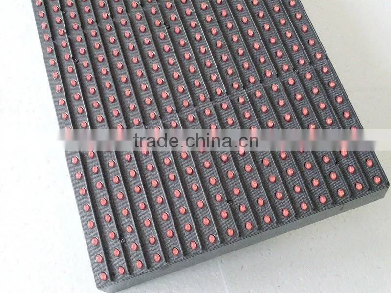 New products p12.5 outdoor single color sign board