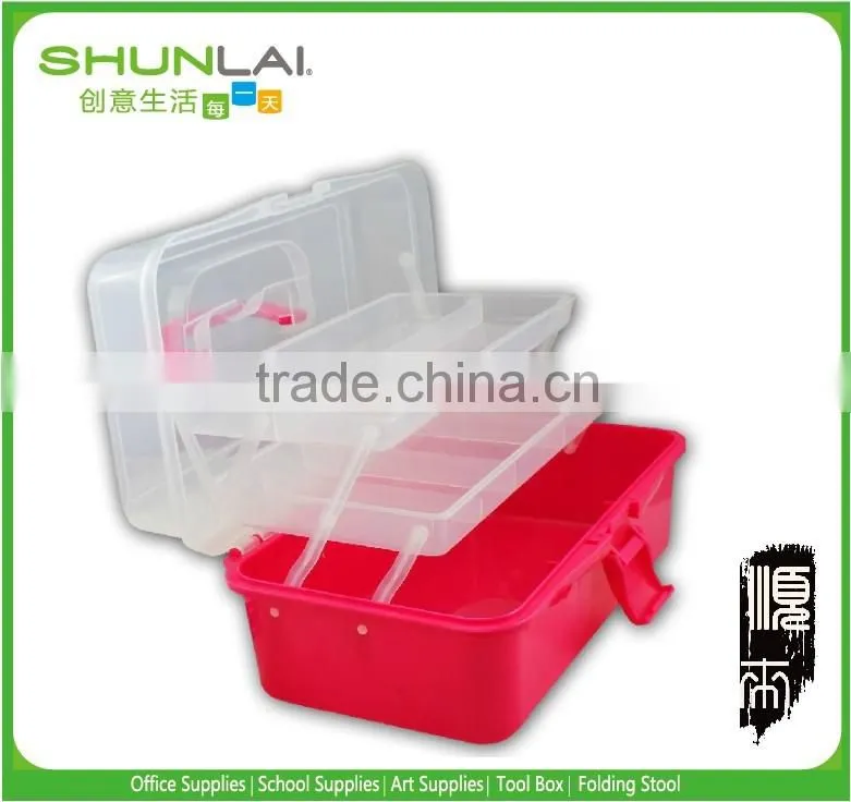 3 Layer Nail lady Plastic Jewelry Box,storage box